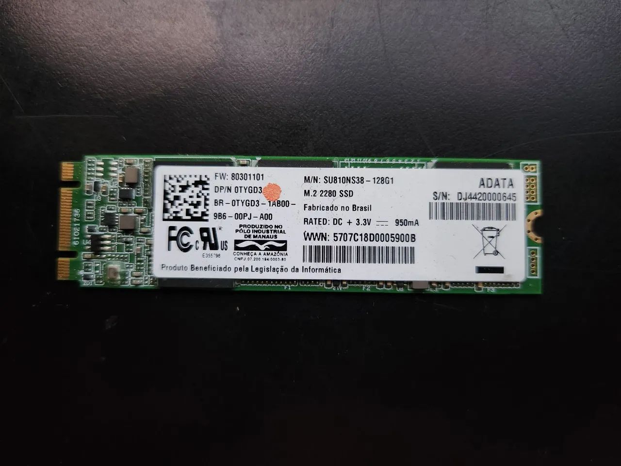 SSD M.2 Adata 2280 128GB