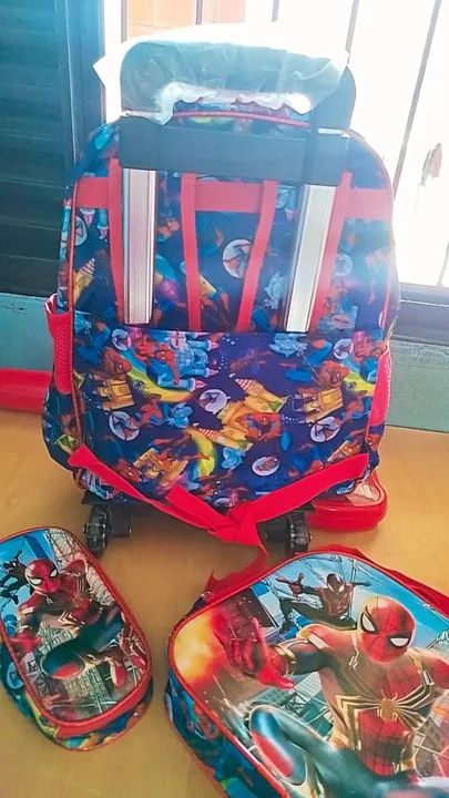 Mochila Infantil Homem Aranha - Nova - Foto 2