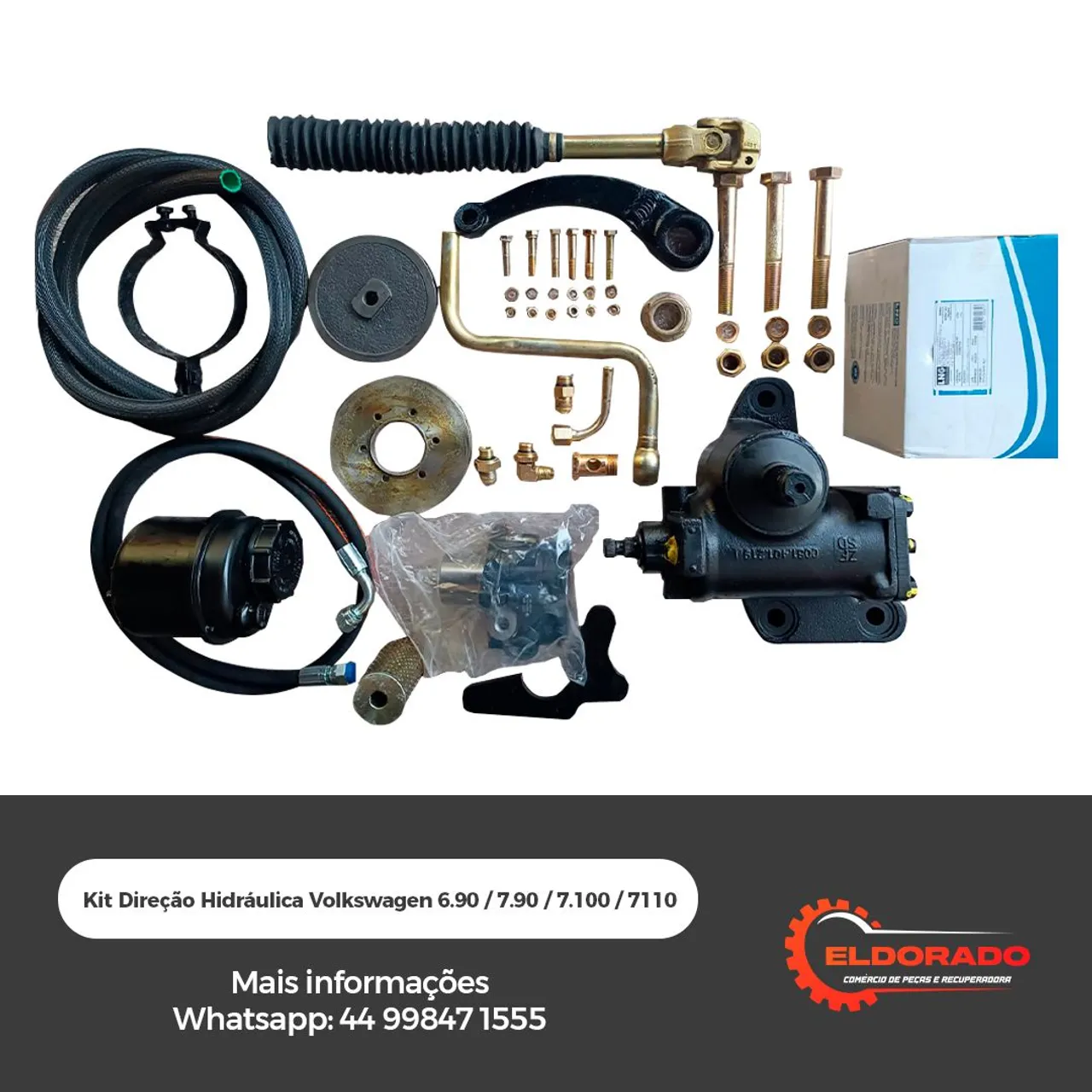Kit Direção Hidráulica Volkswagen 6.90 / 7.90/7.100/7110