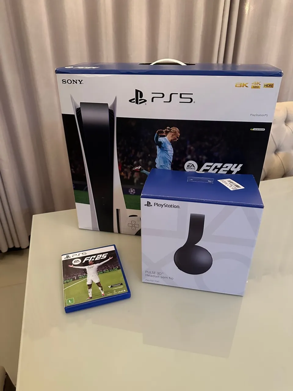 PlayStation 5 Mídia Física COMPLETO 