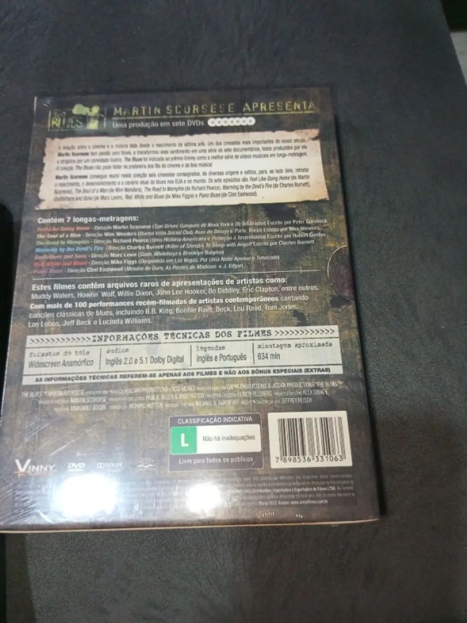 DVD THE BLUES - 7 discos. Lacrado - Foto 2