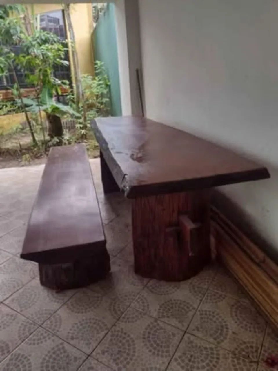 Mesa Rústica de Angelim  - Foto 2