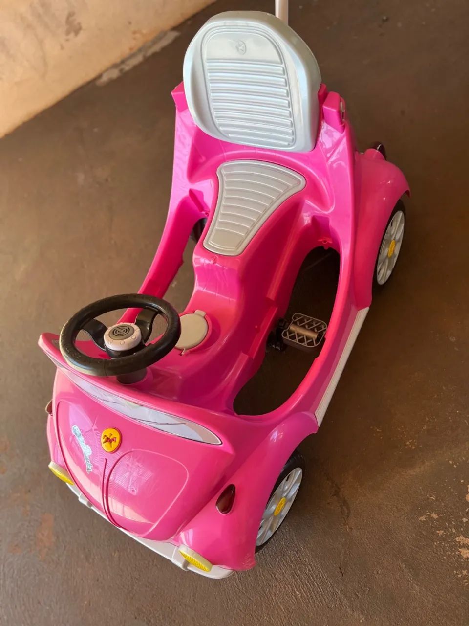 Andador Infantil Carrinho Rosa Bebê - Foto 5