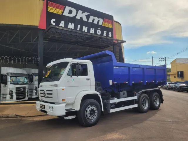 VW/17.250 ano 2008 worker 6x2 caçamba 12 m3