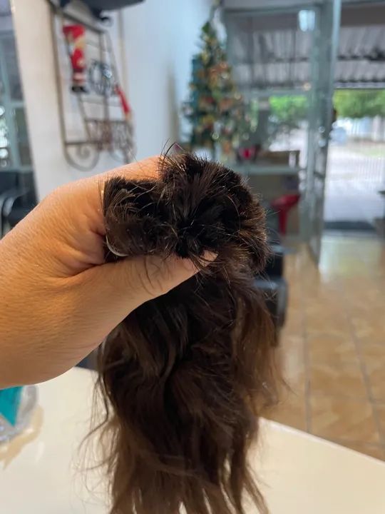 Cabelo humano 30cm 58gr - Foto 4