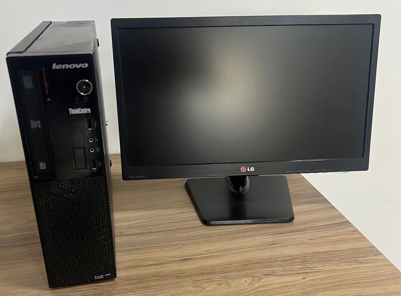 PC Completo Core i3 Ssd 120gb Monitor LG 20 polegadas - Computadores e ...