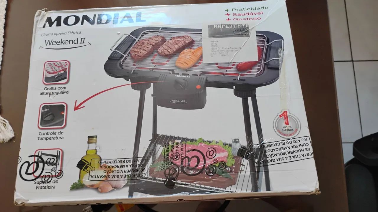 Churrasqueira elétrica  - Foto 4