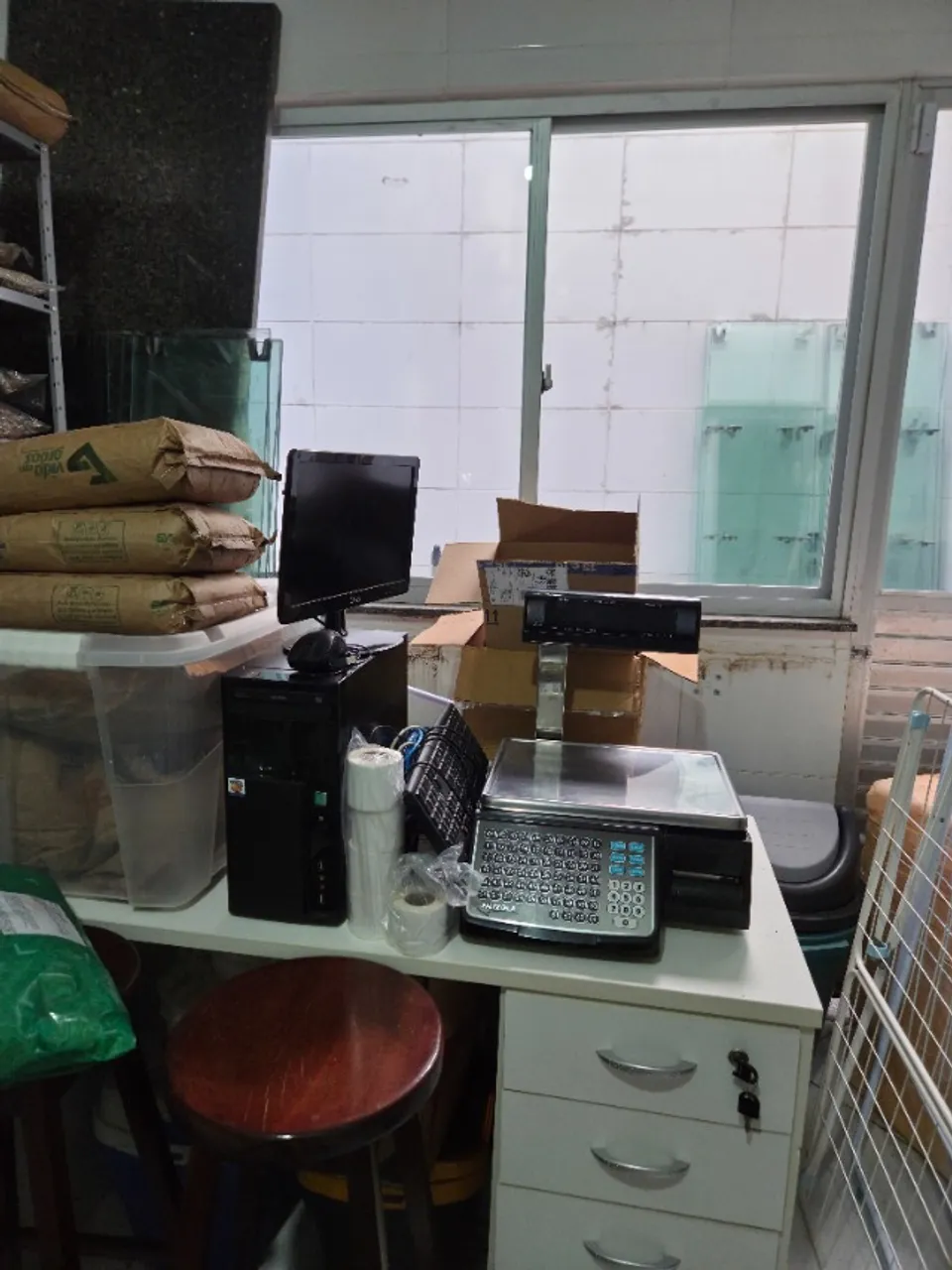 BALANÇA FILIZOLA COM IMPRESSORA + COMPUTADOR GESTOR + ETIQUETAS