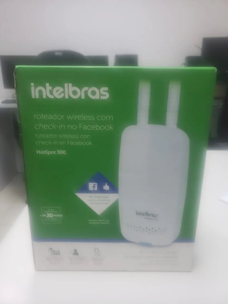 ROTEADOR WIFI INTELBRAS HOTSPOT 300 - Foto 3
