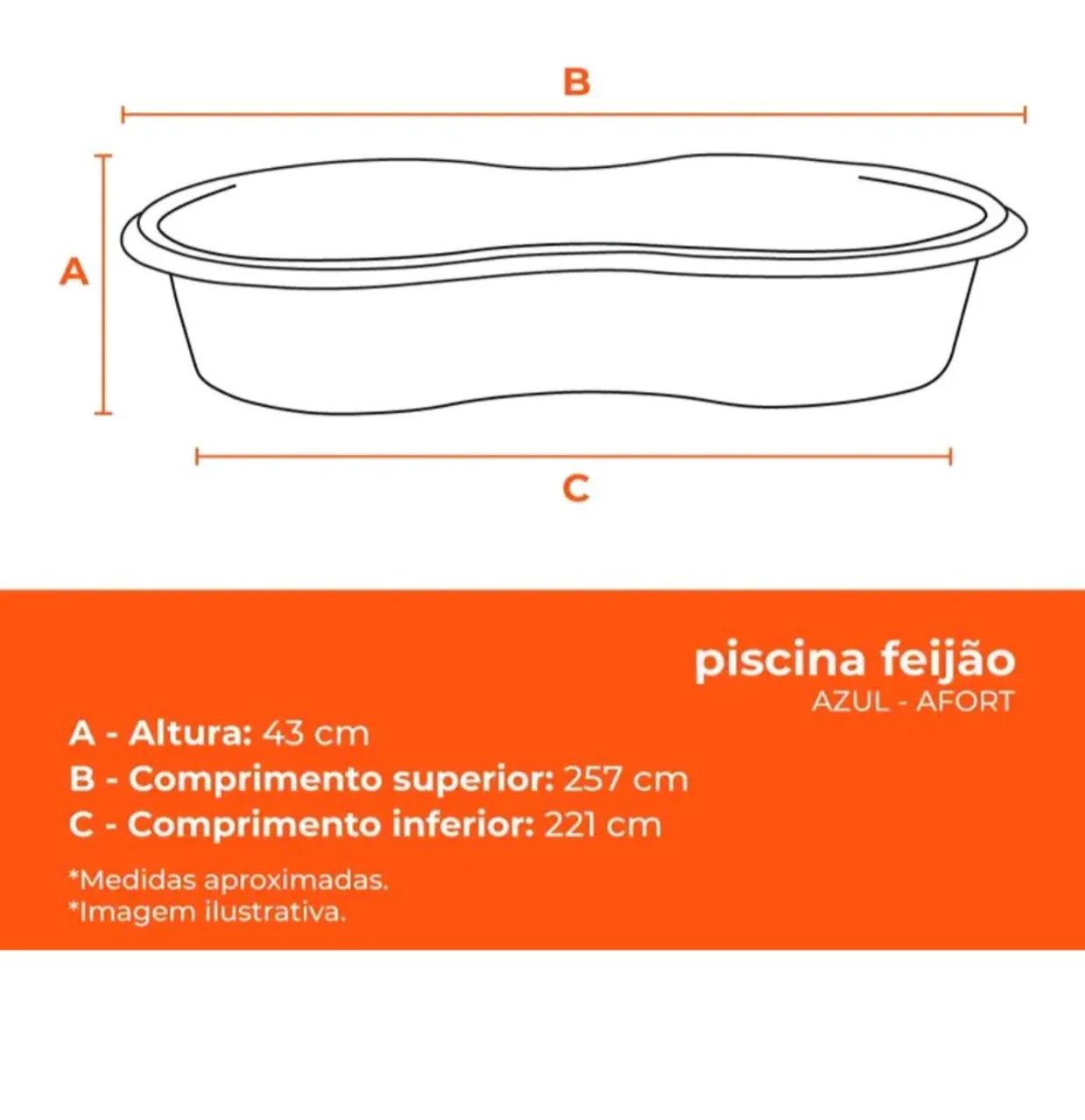 Piscina feijão 1000 ltos - Foto 5