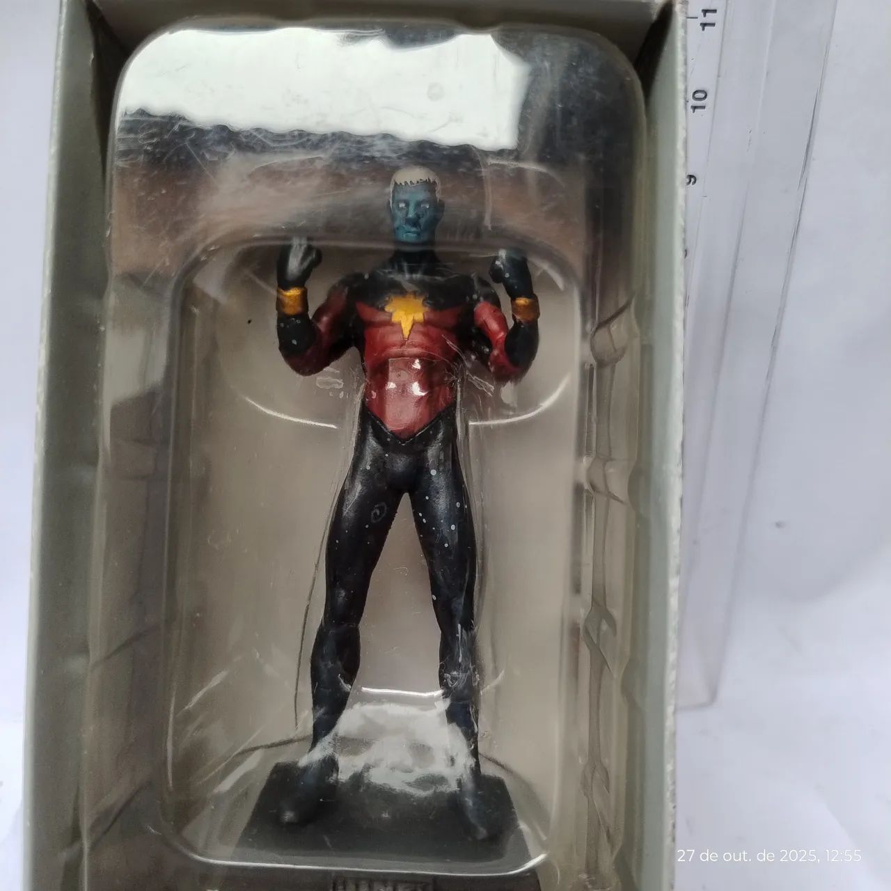 Coleção Eaglemoss Marvel antigo. Capitão Marvel. - Foto 4