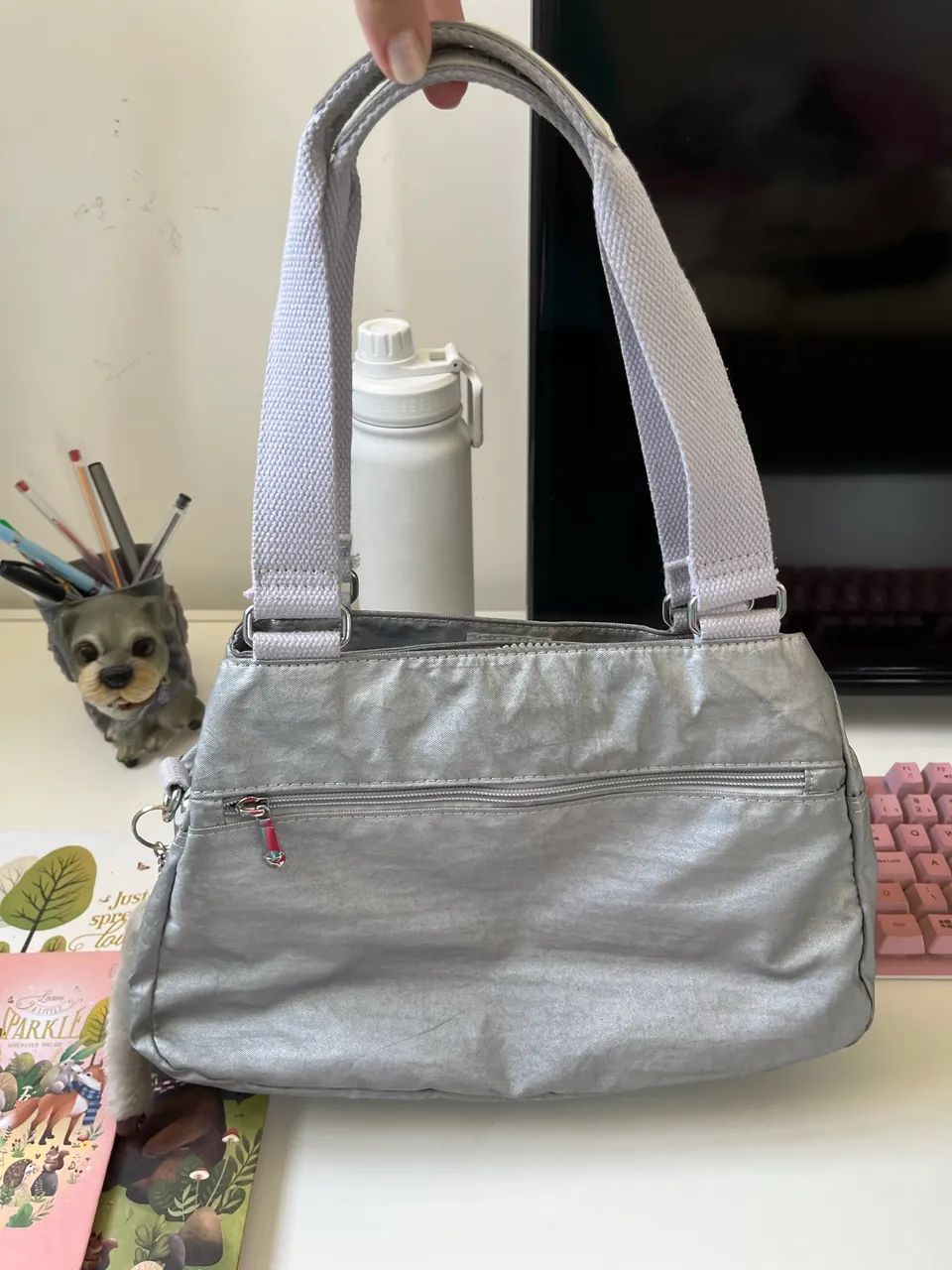 Bolsa kipling mão ombro original  - Foto 5