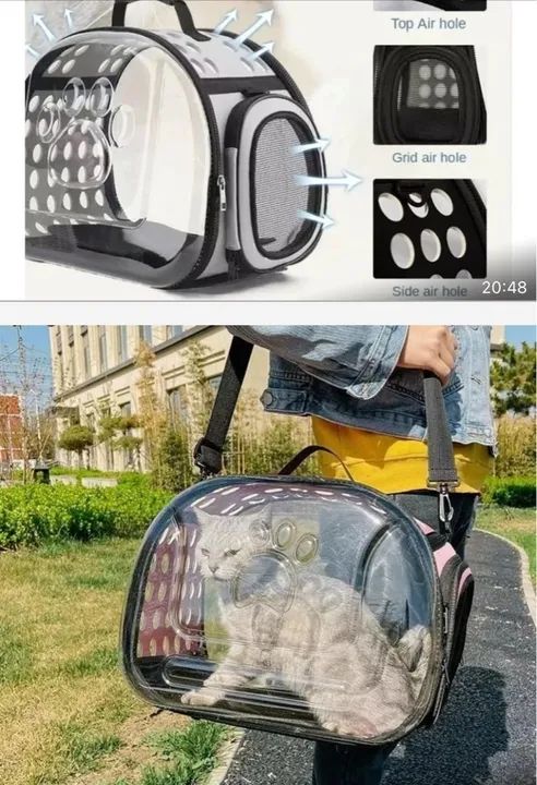  Bolsa de viagem pet luxuosa Segurança e Conforto para seu Amigo! - Foto 2