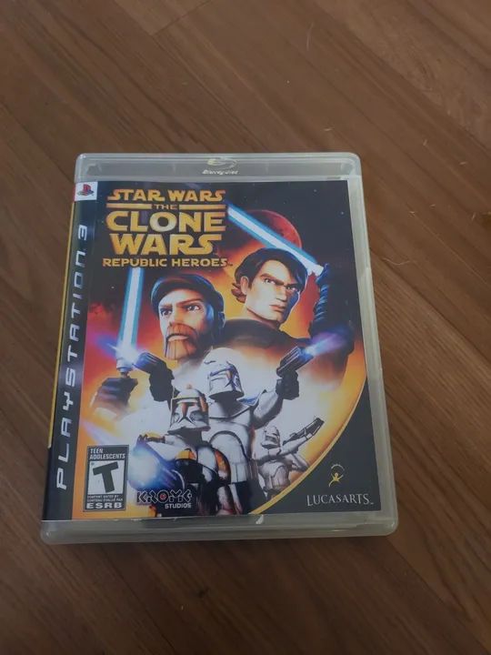Jogo PlayStation 3 Star Wars The Clone Wars República Heroes
