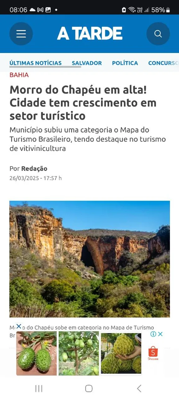 Terras  a venda Morro do Chapéu 