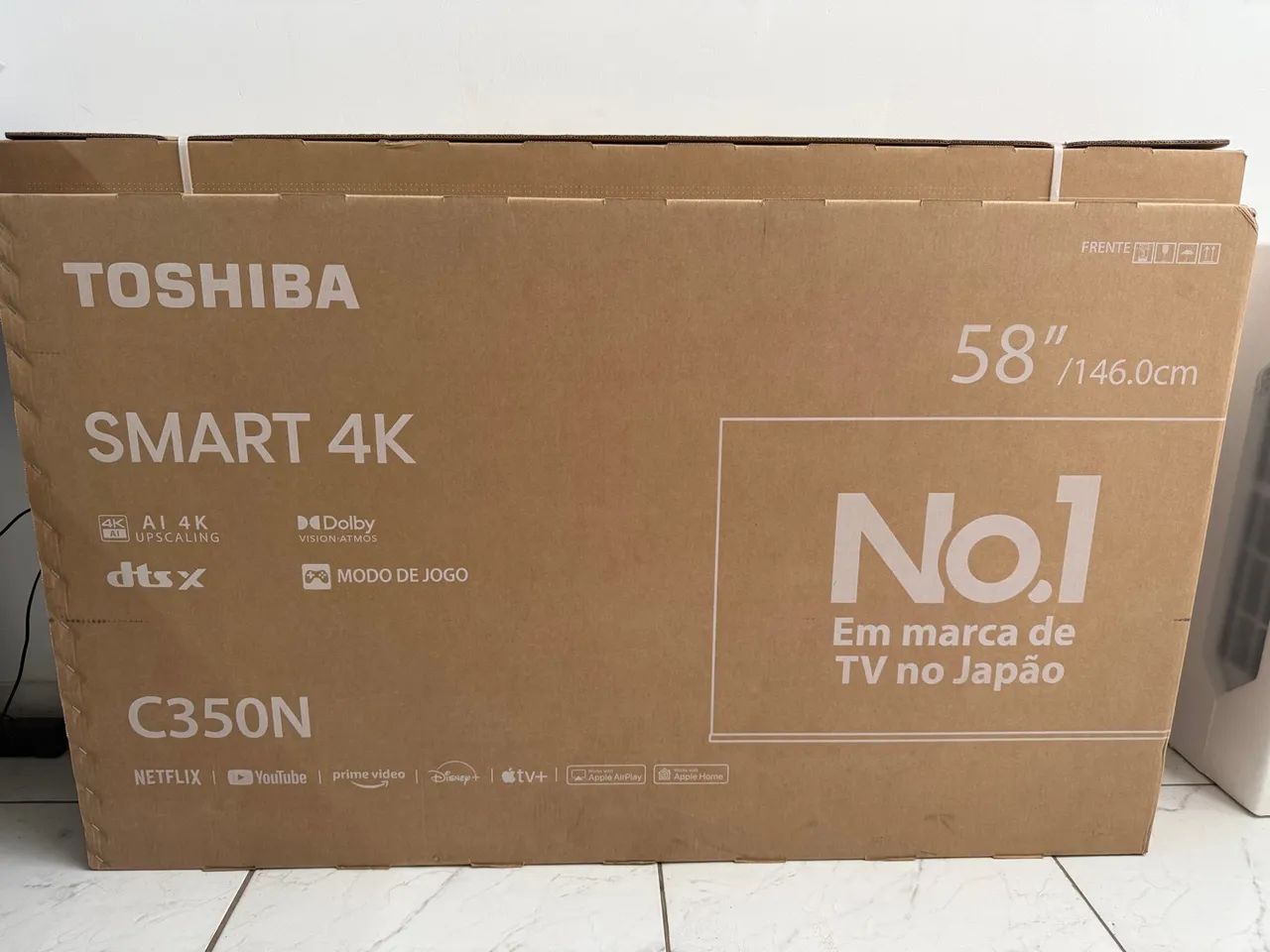 TV Toshiba Smart 4K 58