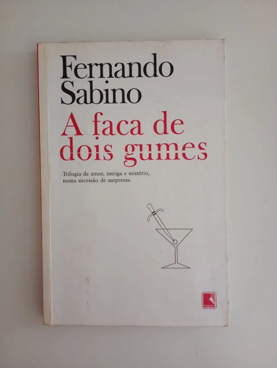 Livro A FACA DE DOIS GUMES, de FERNANDO PESSOA