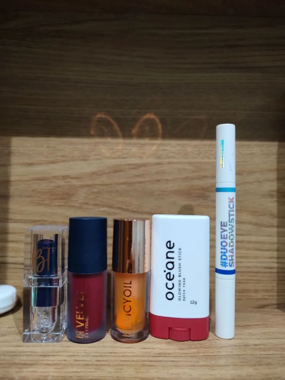 Produtos de maquiagem 