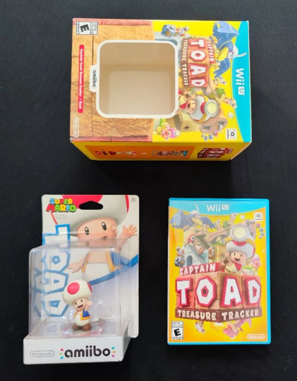 Captain Toad Treasure Tracker + Amiibo Toad - Nintendo Wii U