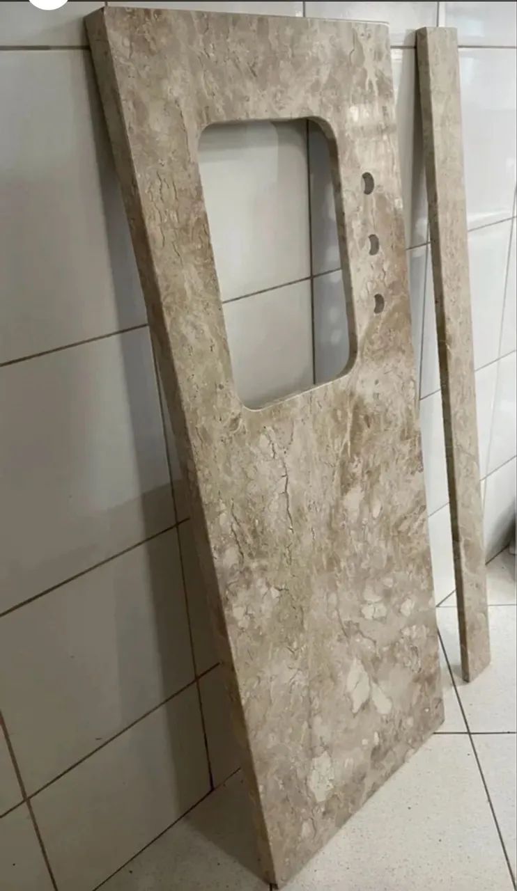 Pia mármore travertino  - Foto 3