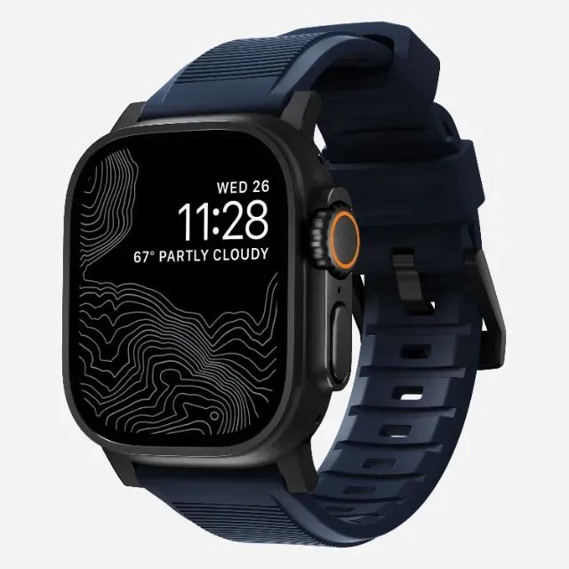 Pulseira Original Nomad Rugged Band para Apple Watch 3 - Atlantic Blue (Importada)