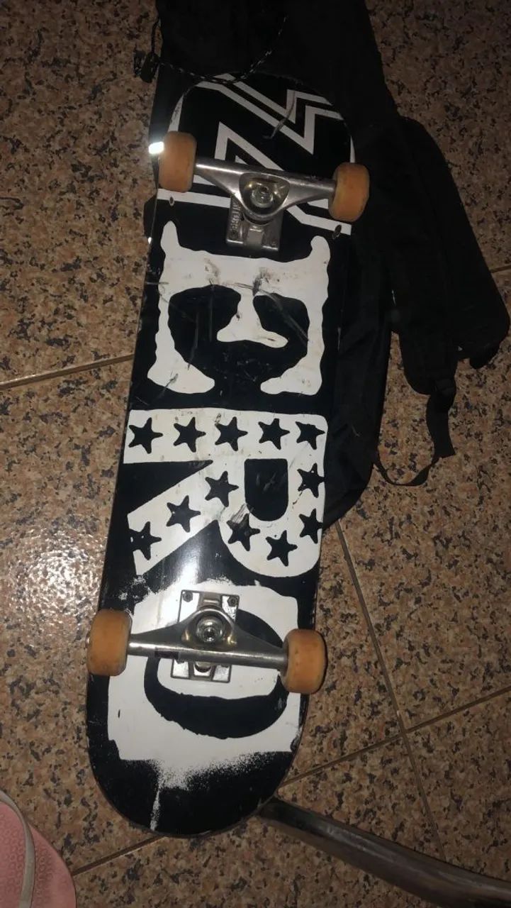 Skate montado ou em peças 