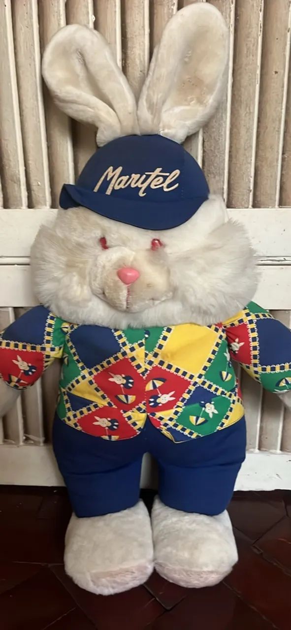 Coelho de Pelúcia Maritel Vintage