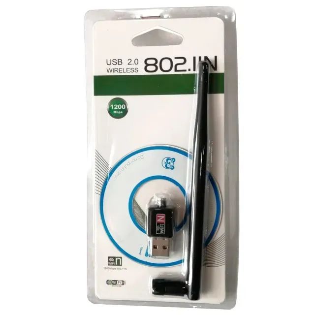 Adaptador Antena Wifi Receptor 150 Mbps Internet usb pc e notebook - Foto 2