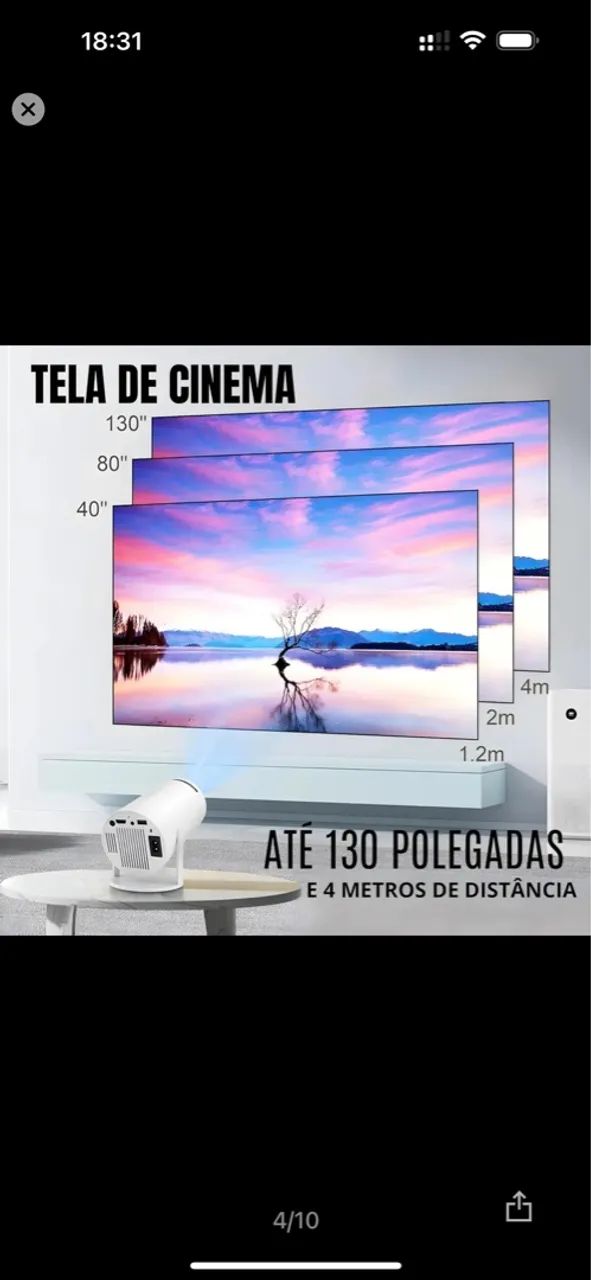 Projetor Novo - Foto 5