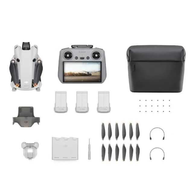 Drone DJI Mini 4 Pro Fly More Combo Plus Com Tela 4K Novo Lacrado - Foto 2