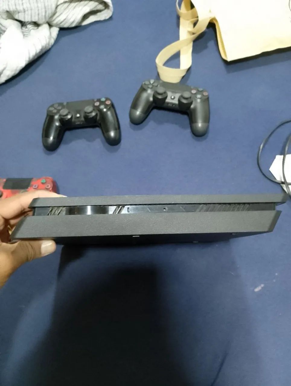 Playstation 4 Slim troco por celular, preferência iPhone  - Foto 3