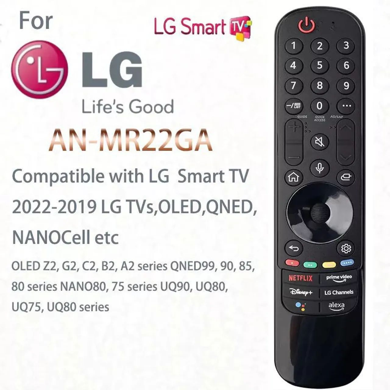 Controle Remoto para LG MR22GA Magic TV Smart - Foto 2