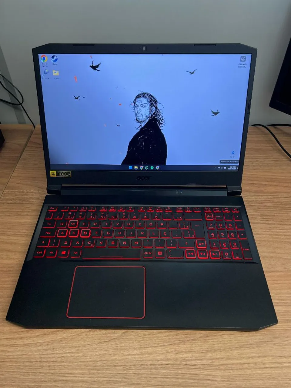 Acer Nitro AN515-55, 8Gb RAM, GTX 1650, i5-10300H 2.50GHz, Win 11 Home
