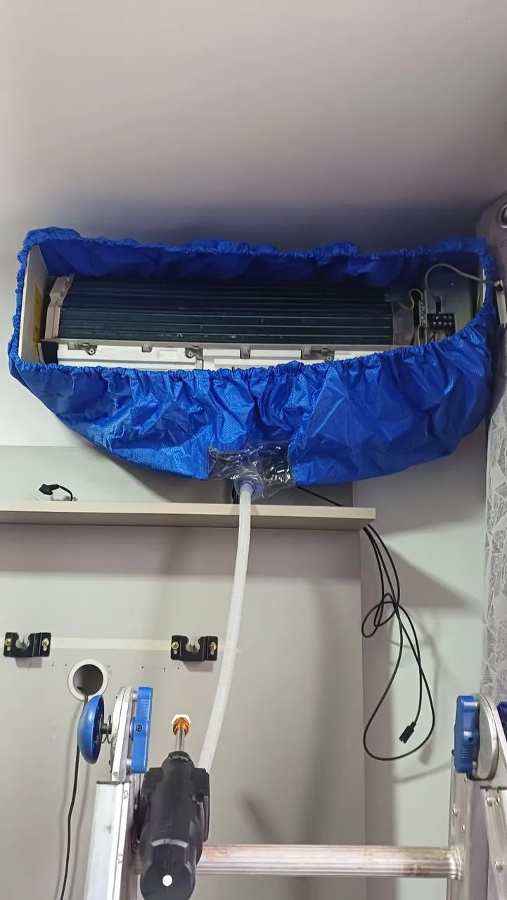 Limpeza e higienizacão de ar-condicionado  - Foto 2