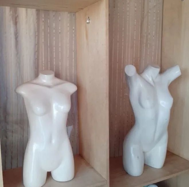 PACOTE PARA DESAPEGAR, balcão de vidro,manequins, arrara, cruzetas,cabides de parrede - Foto 5