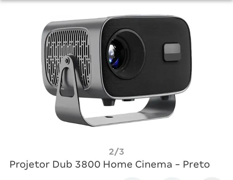 Projetor Dub 3800 Home Cinema - Preto - Foto 2