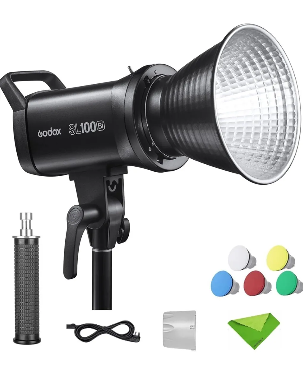 LED Godox SL100B + Acessórios