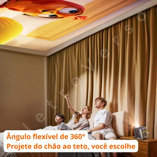 Projetor de Vídeo Vevshao A12 Original - NOVO - Foto 5