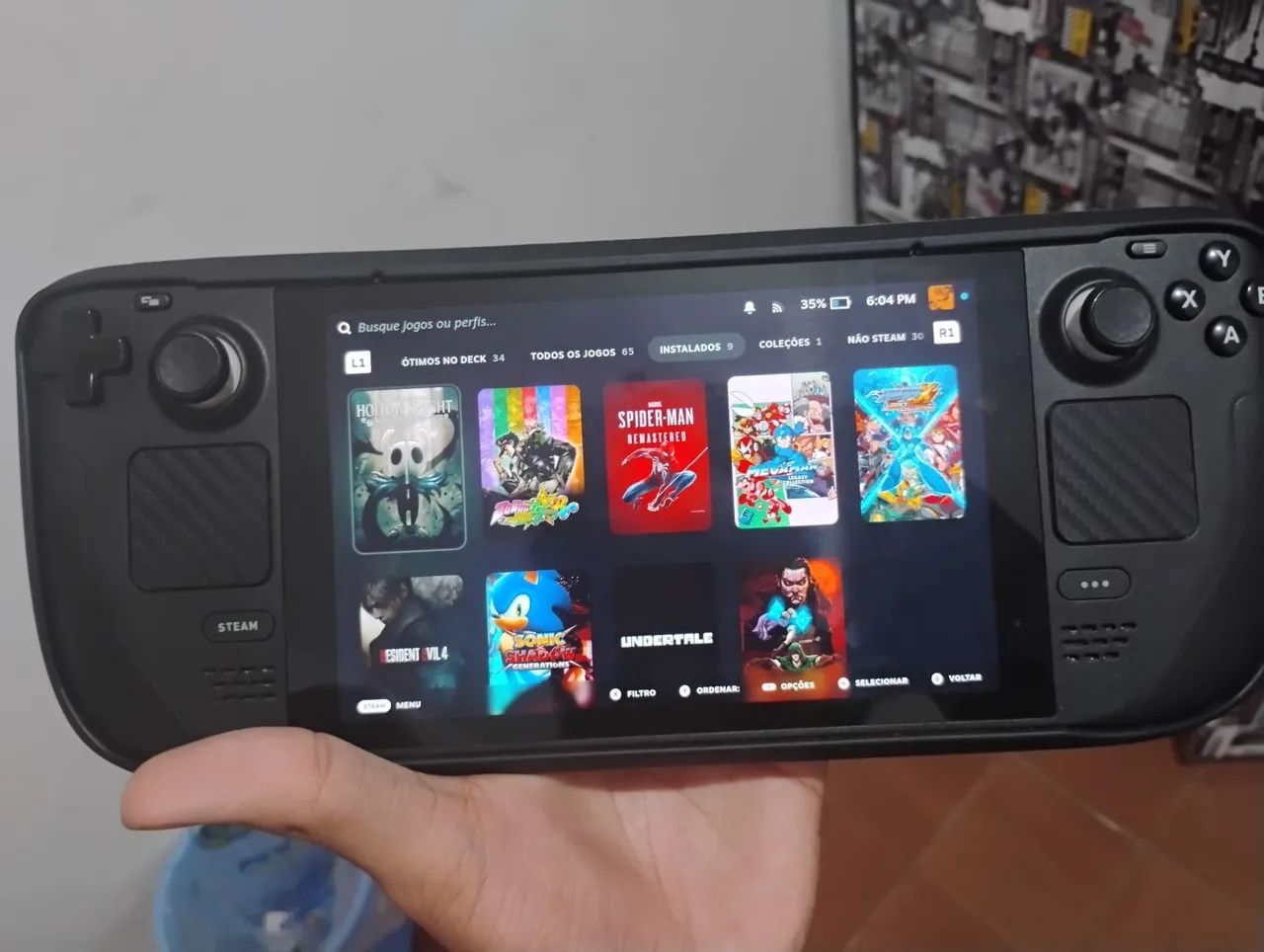 Steam deck LCD 64gb +sd de 512gb (LEIA A BIO) - Consoles de Vídeo