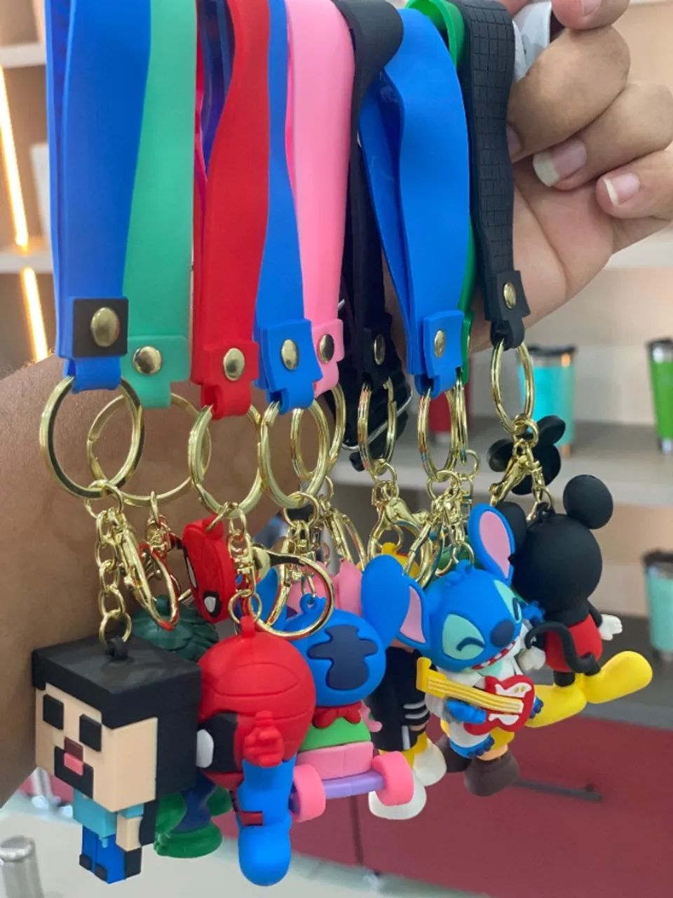 Chaveiro Personagens em Silicone - Foto 2