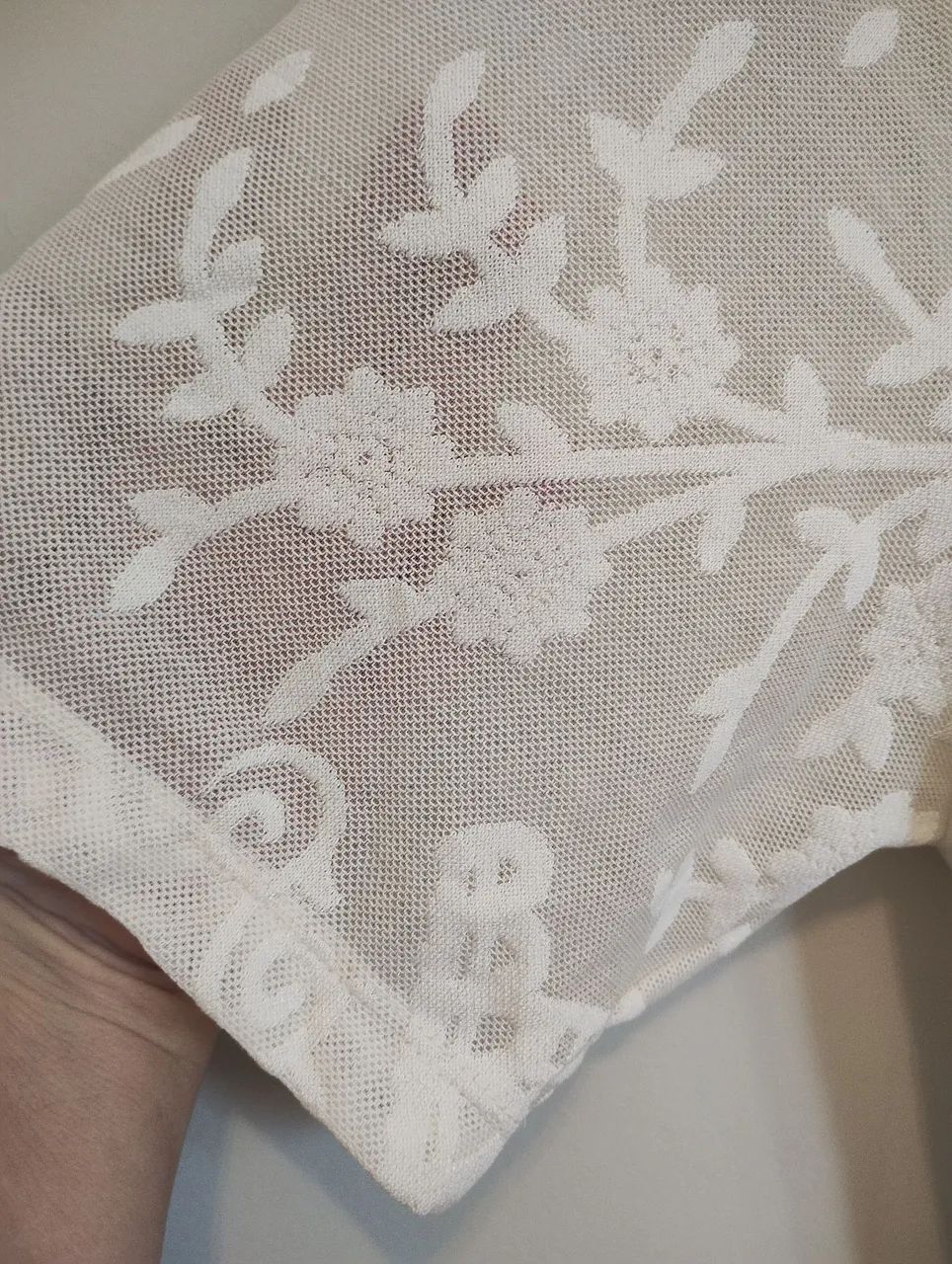 Blusa malha de renda NOVA - Foto 2