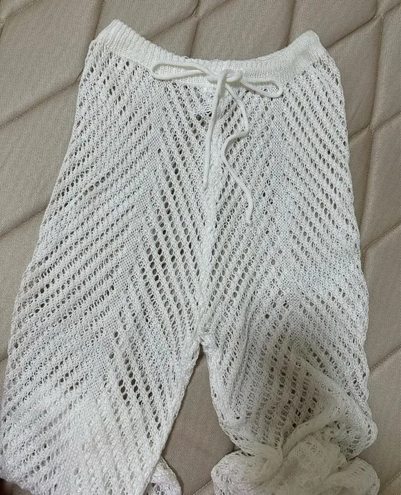 Calça Saída de praia Branca