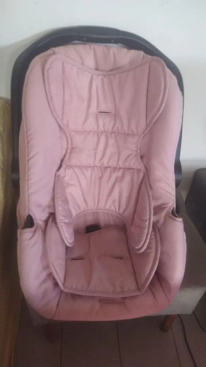 Cadeirinha de Carro para Bebê - Rosa