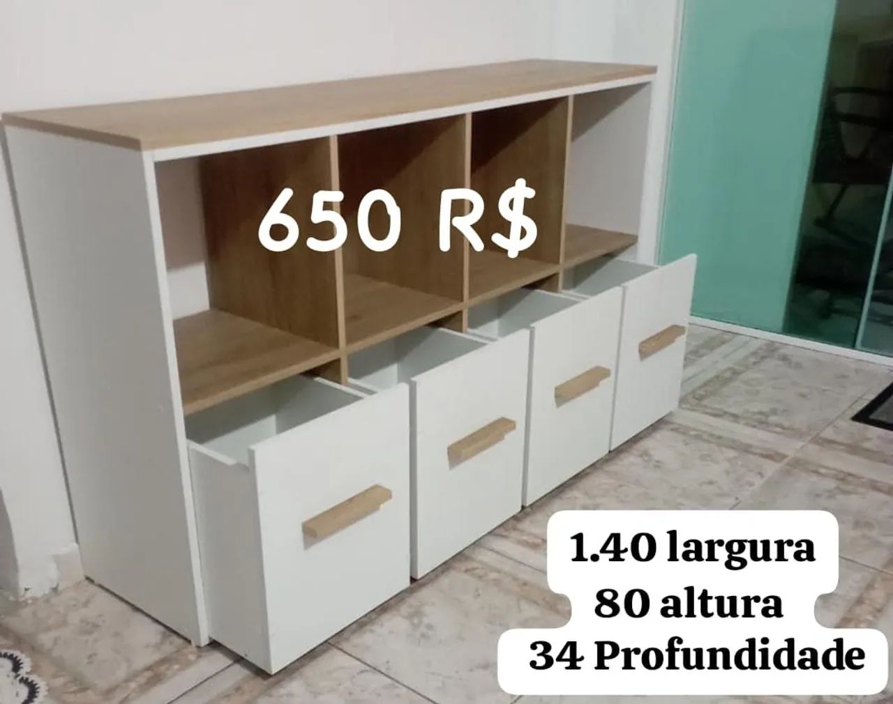 Armário Organizador 100% MDF65573822872578121