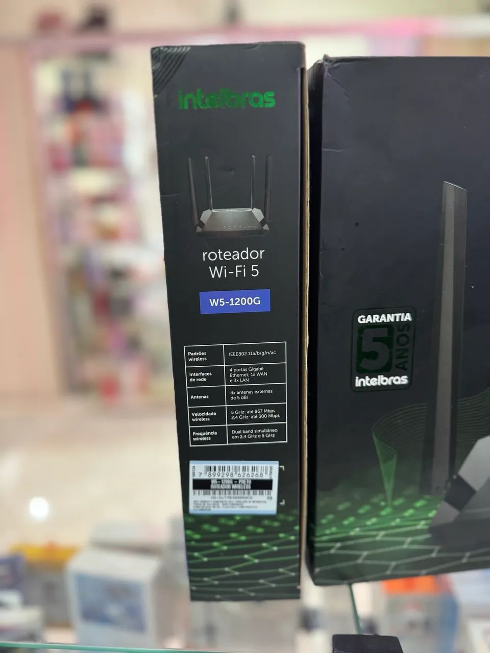 Roteador Intelbras  AC 1200419359719298836481