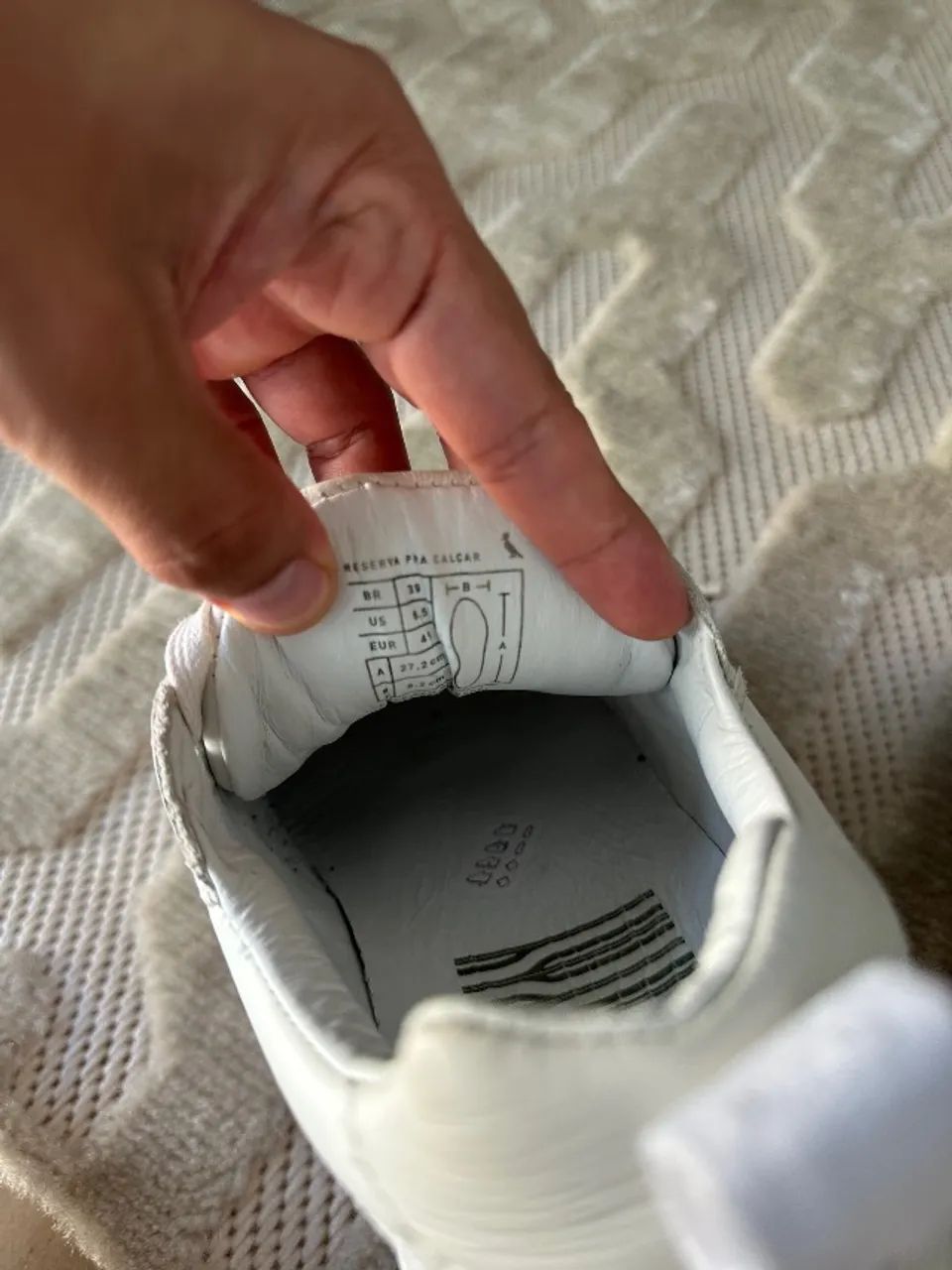 Tenis Reserva Hero Branco 39 (Cabe em 40) - Foto 3
