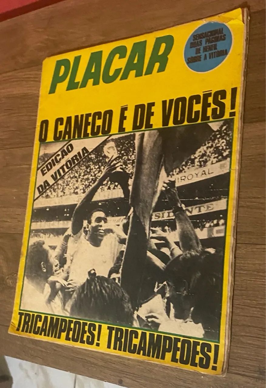 Revista Placar - Edição da Vitória Tricampeões! - Foto 3