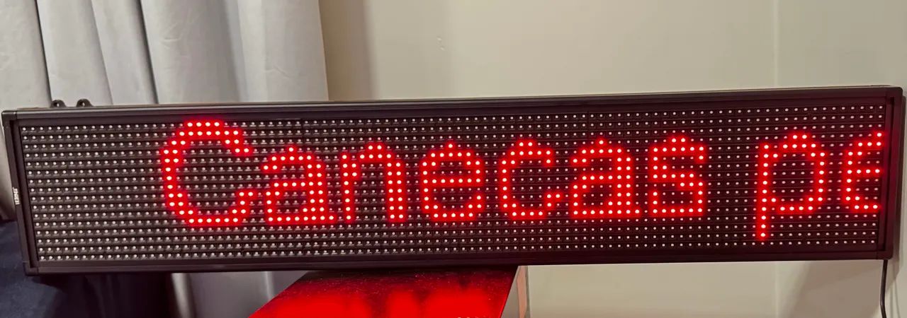 Painel Letreiro de Led64308811849090122