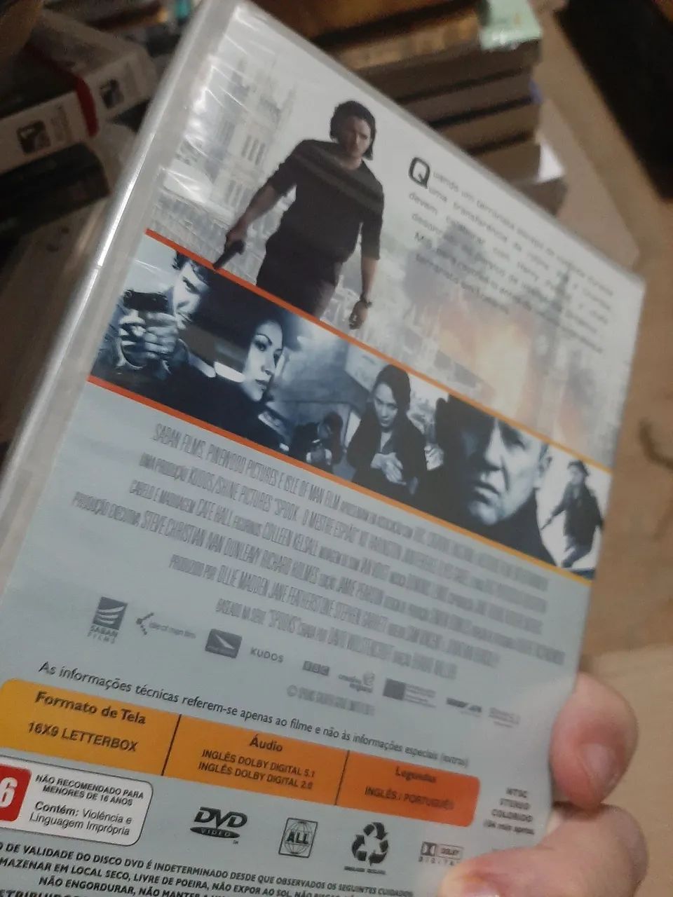 DVD Spooks - O Mestre Espião (lacrado) - Foto 3