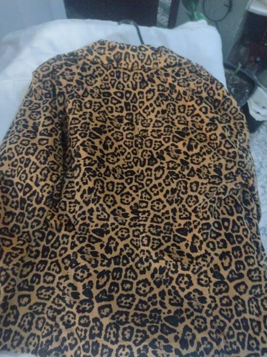Jaqueta Leopardo - Tamanho 44 camurça  - Foto 4